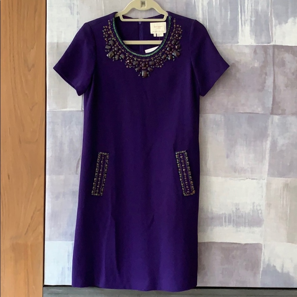 Kate Spade embellished winter dress Sz 2 NWT